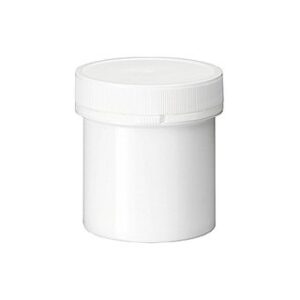 Screwlock / schroef garantiepot 130ml 55x65mm PP wit