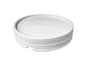 Easylock deksel HDPE wit diam.105x20 mm hoogte