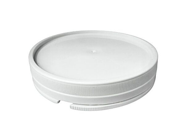 Easylock deksel HDPE wit diam.105x20 mm hoogte