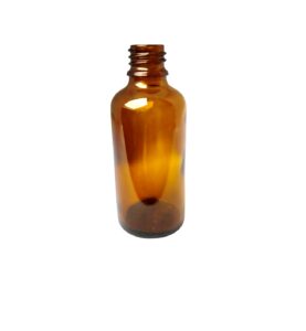 Druppelflacon Kombi bruin 50ml DIN 18