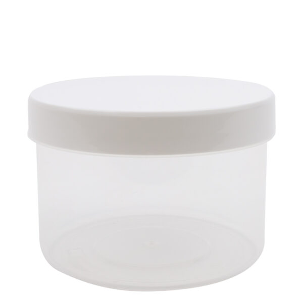 Tabletflacon OPTIPOT transparant GEDOPT 250ml PP