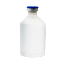 Injectieflacon PP Transparant 100ml op tray