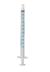Disposable Orale doseerspuit (non-luer) 1 ml  Baxa Exactamed
