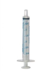 Disposable Orale doseerspuit (non-luer) 3 ml  Baxa Exactamed