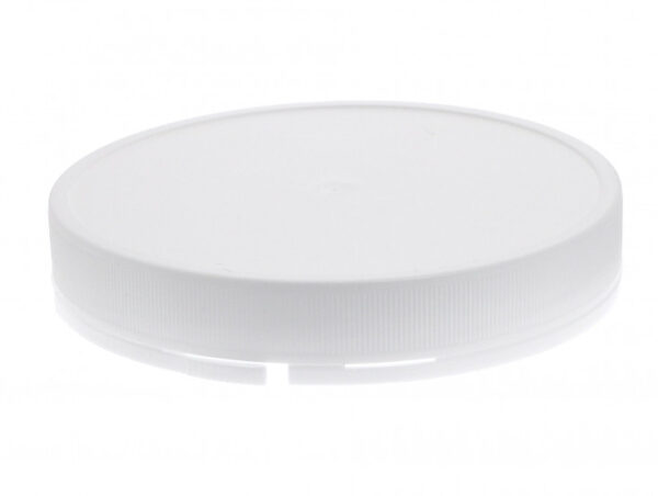 Schroef/garantiedeksel 91x20mm  HDPE wit