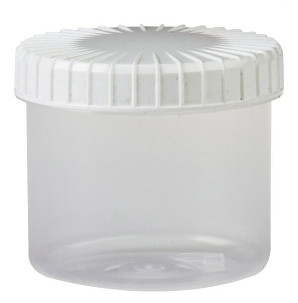 Tabletflacon OPTIPOT transparant PP 135ml inclusief PP schroefdeksel