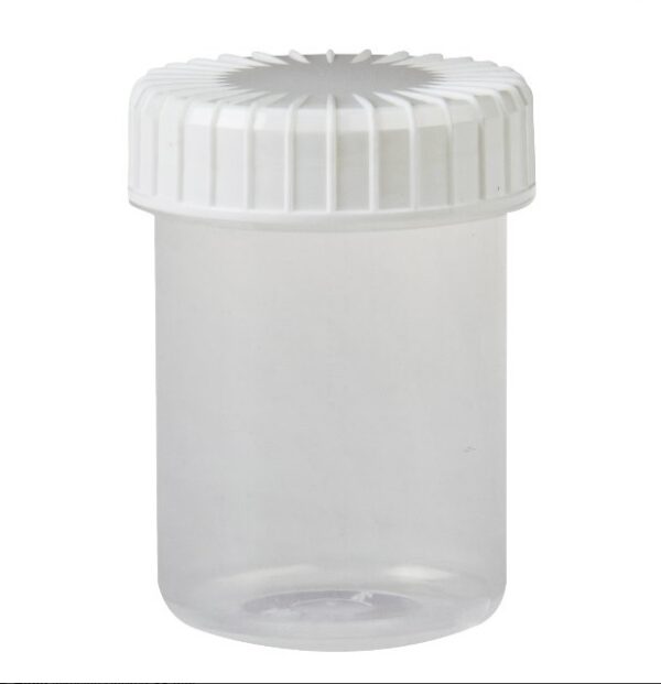 Tabletflacon OPTIPOT transparant PP 40ml inclusief PP schroefdeksel