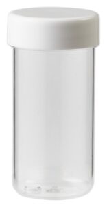 Tabletflacon PLASTOBEL transparant GEDOPT 15ml PS