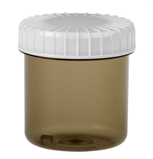 Tabletflacon OPTIPOT shadow PP 75ml inclusief PP schroefdeksel