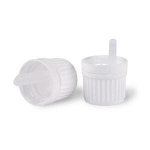 Druppeldop garantie PE  wit 
met "verticale druppelaar"