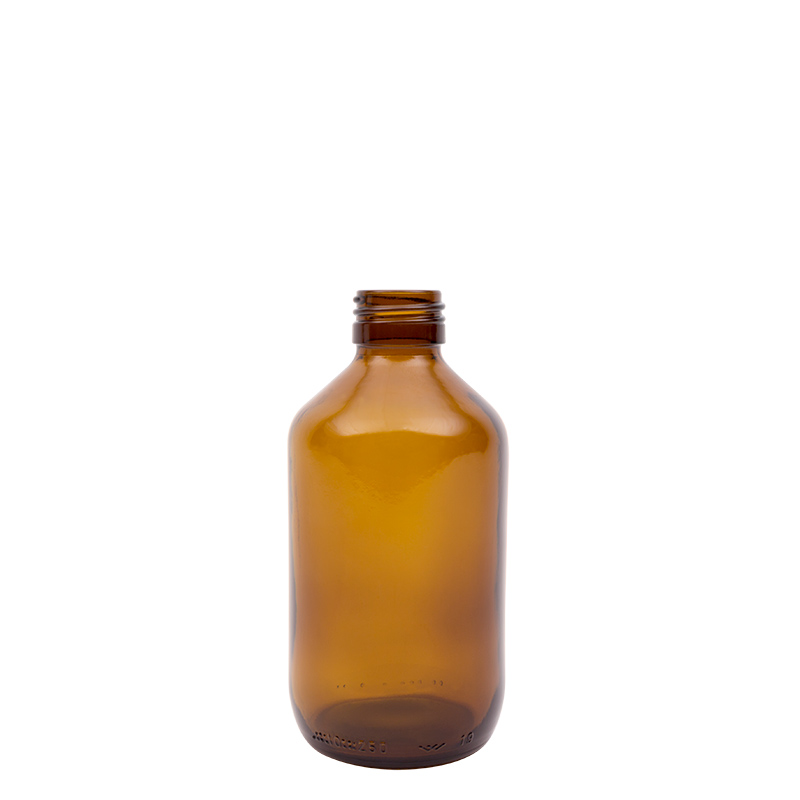 Medicijnfles bruin 250ml ongedopt