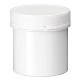Screwlock / schroef garantiepot 200ml 65x70mm PP wit