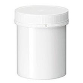 Screwlock / schroef garantiepot 250ml 65x85mm PP wit