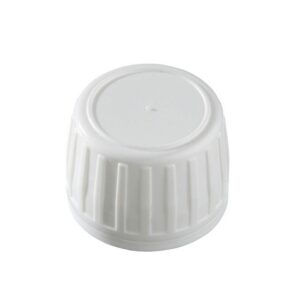 ASTRA garantiedop PE wit  28mm met EPE inlage