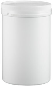 Easylock pot 1000ml PP wit 100x160mm