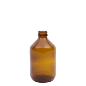 Medicijnfles bruin 300ml ongedopt