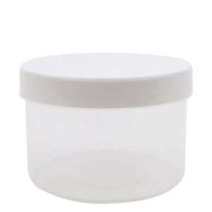 Tabletflacon OPTIPOT transparant PP 250ml inclusief PP schroefdeksel