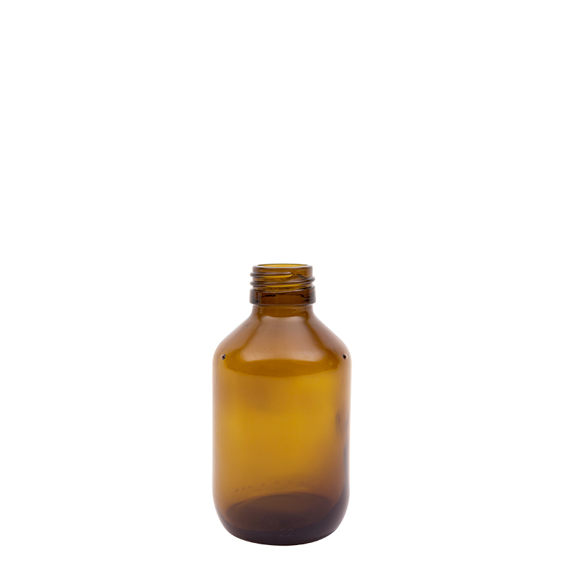 Medicijnfles bruin 150ml ongedopt