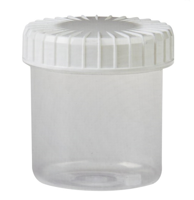 Tabletflacon OPTIPOT transparant PP 75ml inclusief PP schroefdeksel