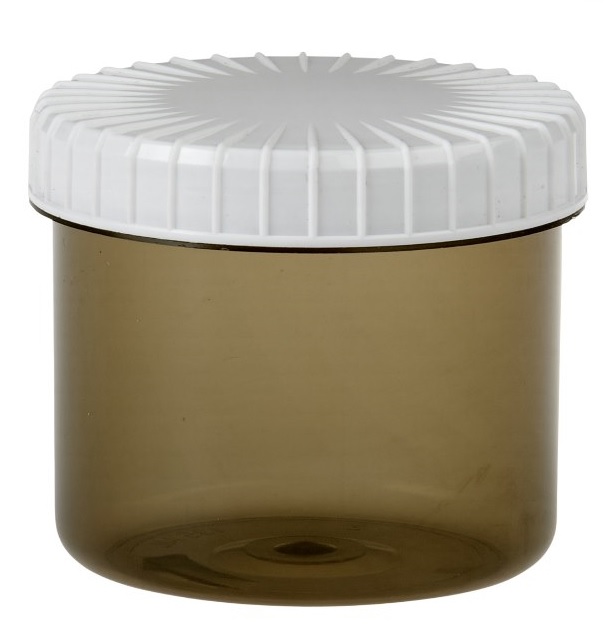 Tabletflacon OPTIPOT shadow PP 135ml inclusief PP schroefdeksel