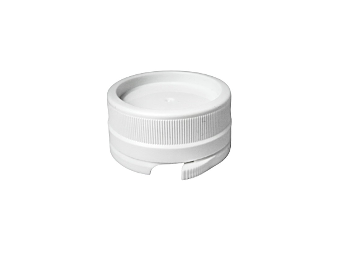 Easylock deksel HDPE wit diam.35x20 mm hoogte